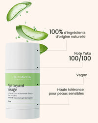 Nettoyant visage en stick