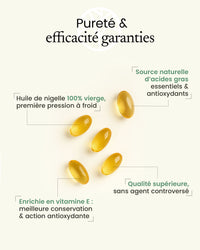 Efficacité de l'huile de nigelle