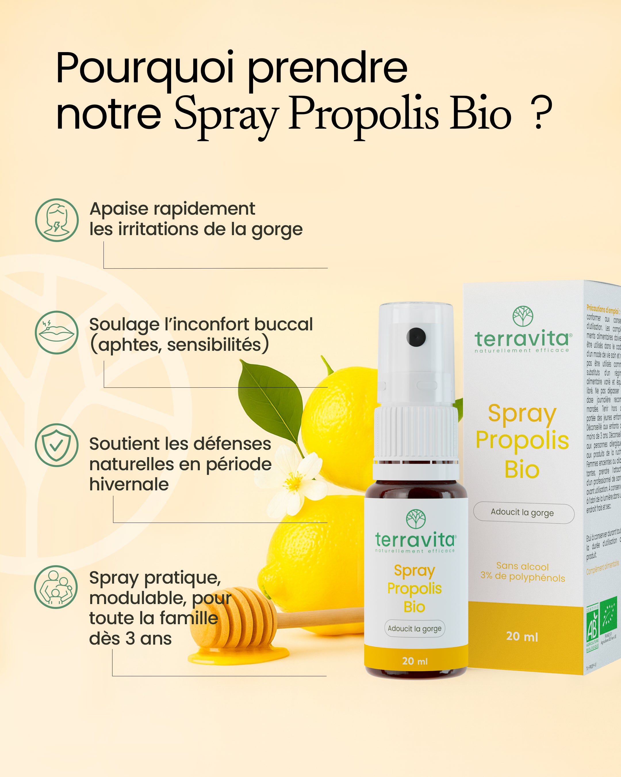Bienfaits de la propolis
