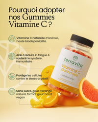 Vitamine C acérola gummies