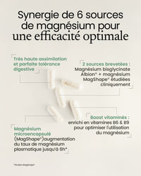 Gélules de magnésium haute assimilation