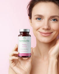 Peau nette sans imperfections cutanées