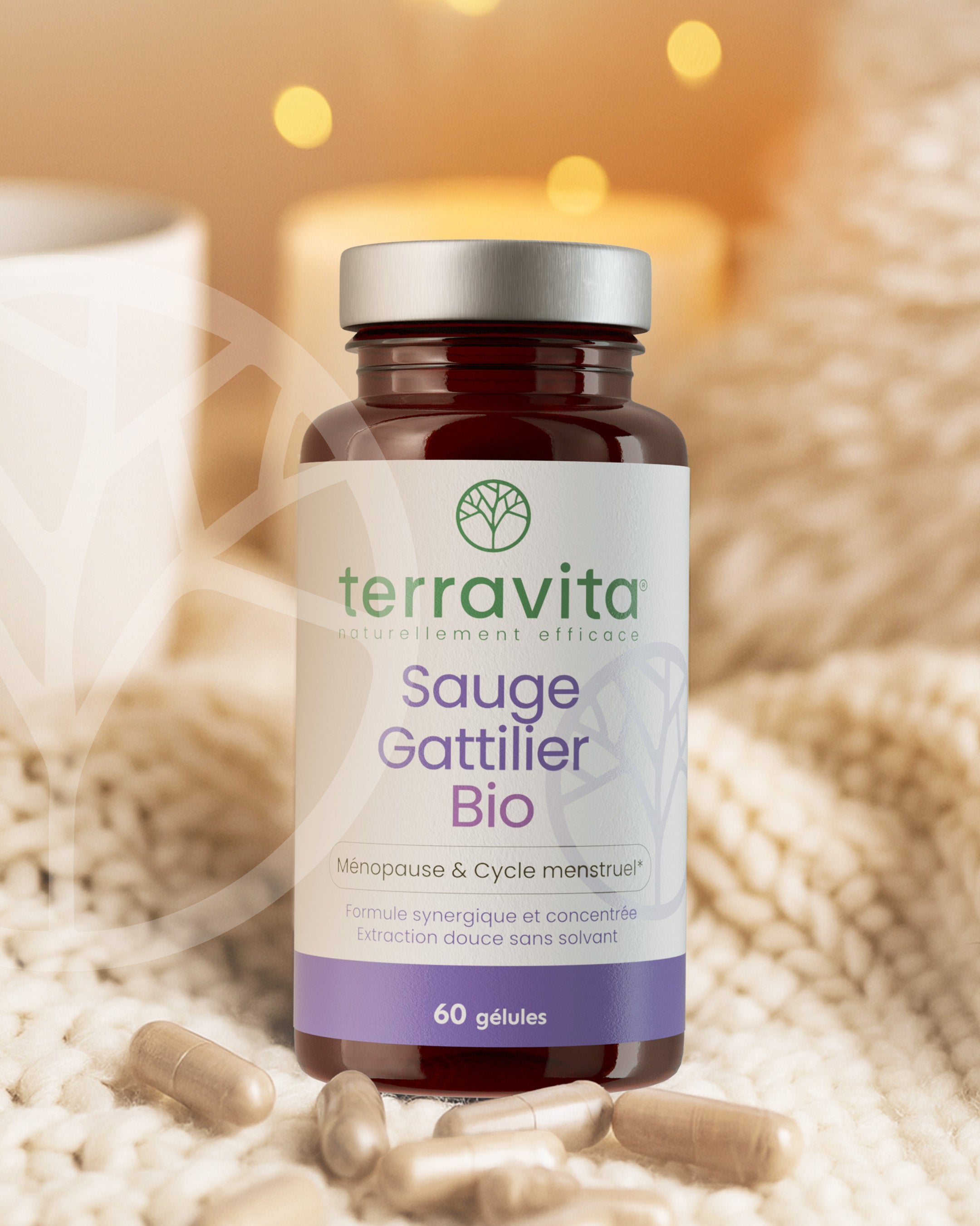 Sauge et Gattilier Bio en gélules