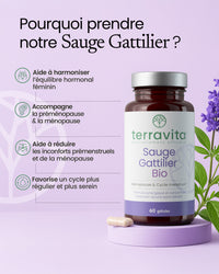 Bienfaits de la sauge et du gattilier