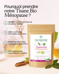 Tisane bio ménopause