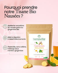 Tisane bio nausées