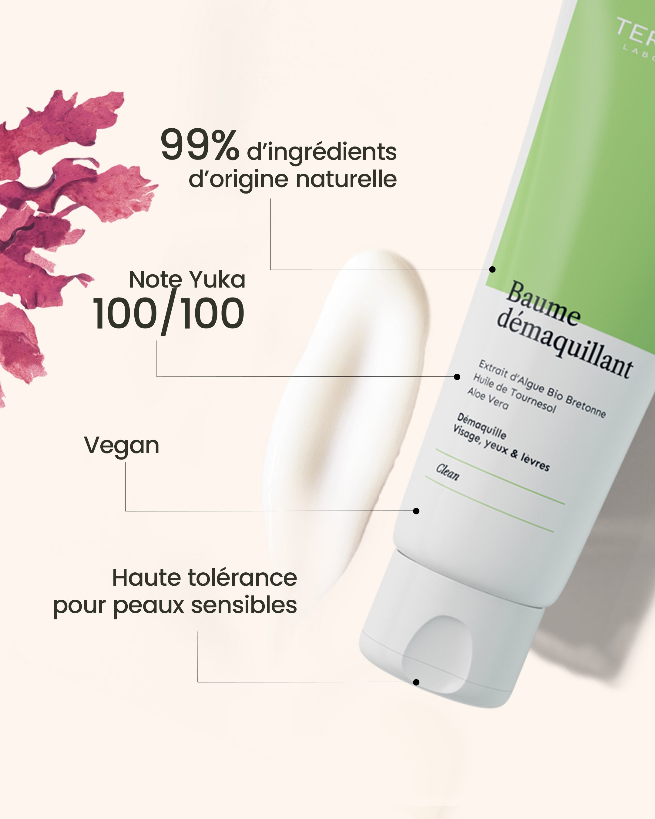 Baume démaquillant