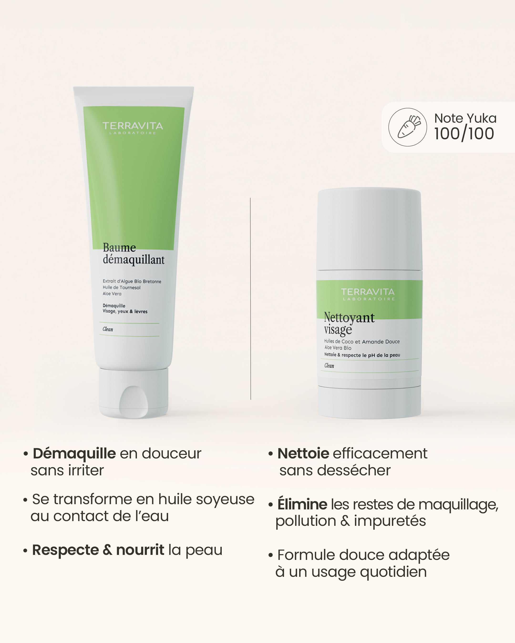 Routine double nettoyage
