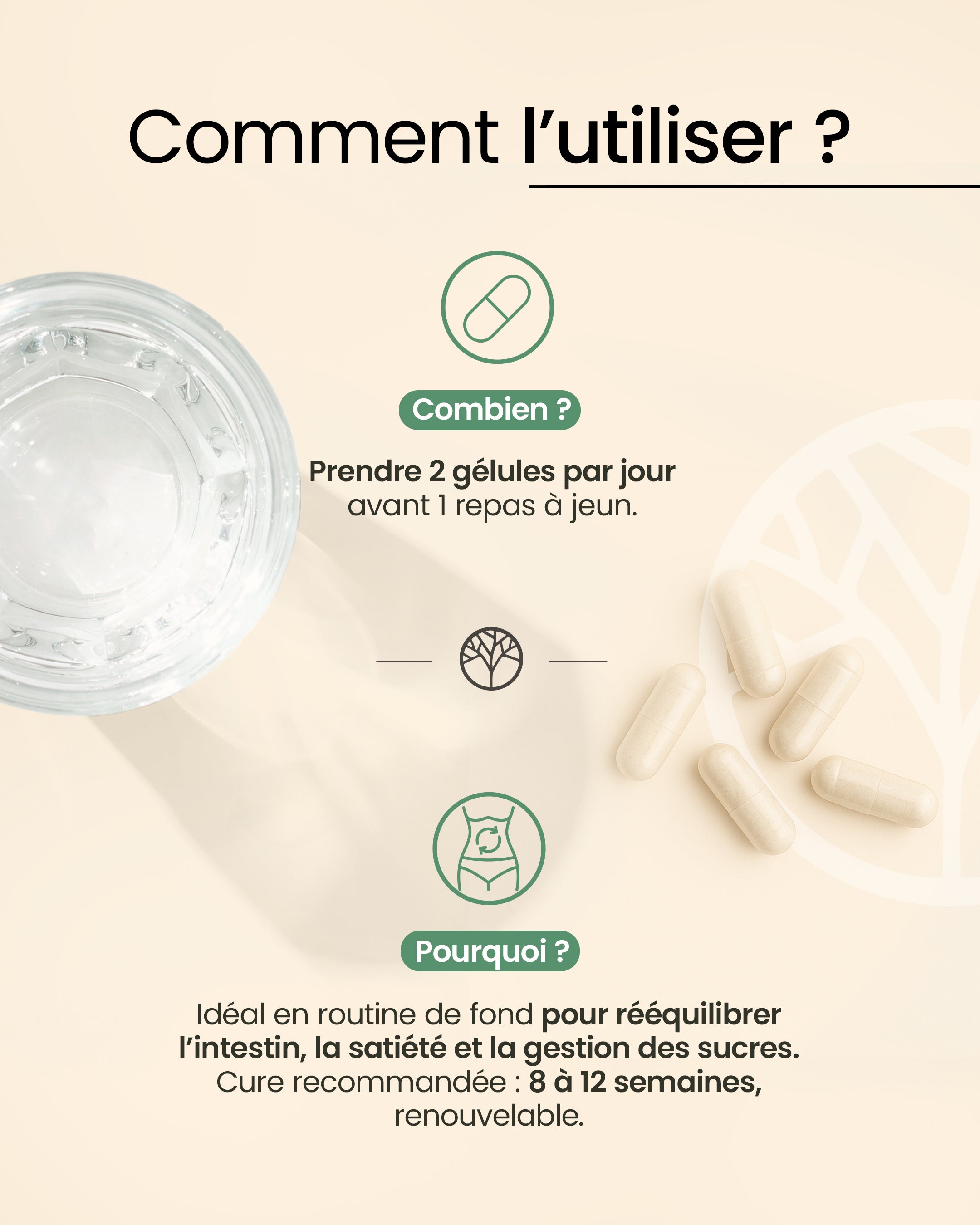 Posologie de l'akkermansia
