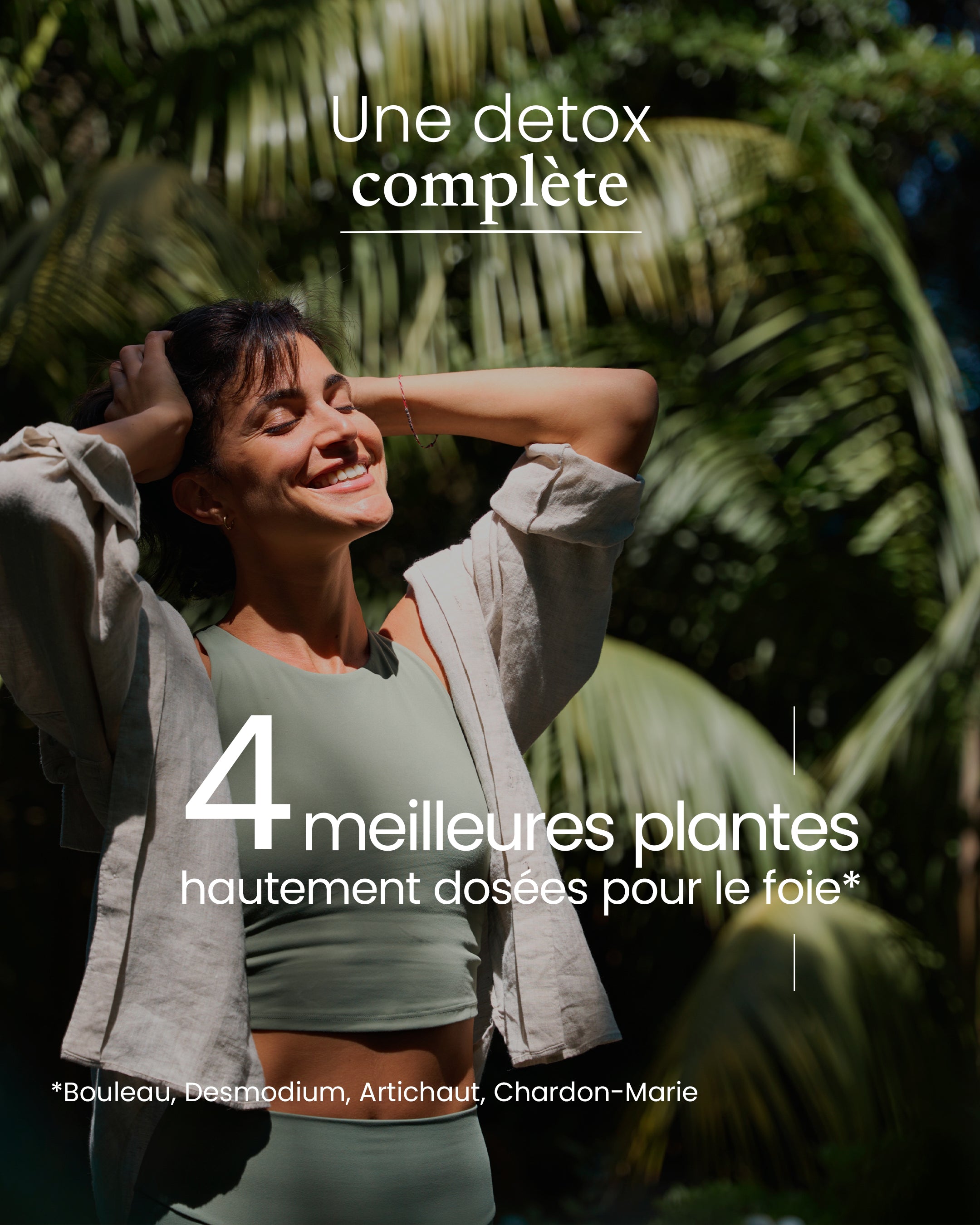 Chardon-marie, desmodium, artichaut et bouleau