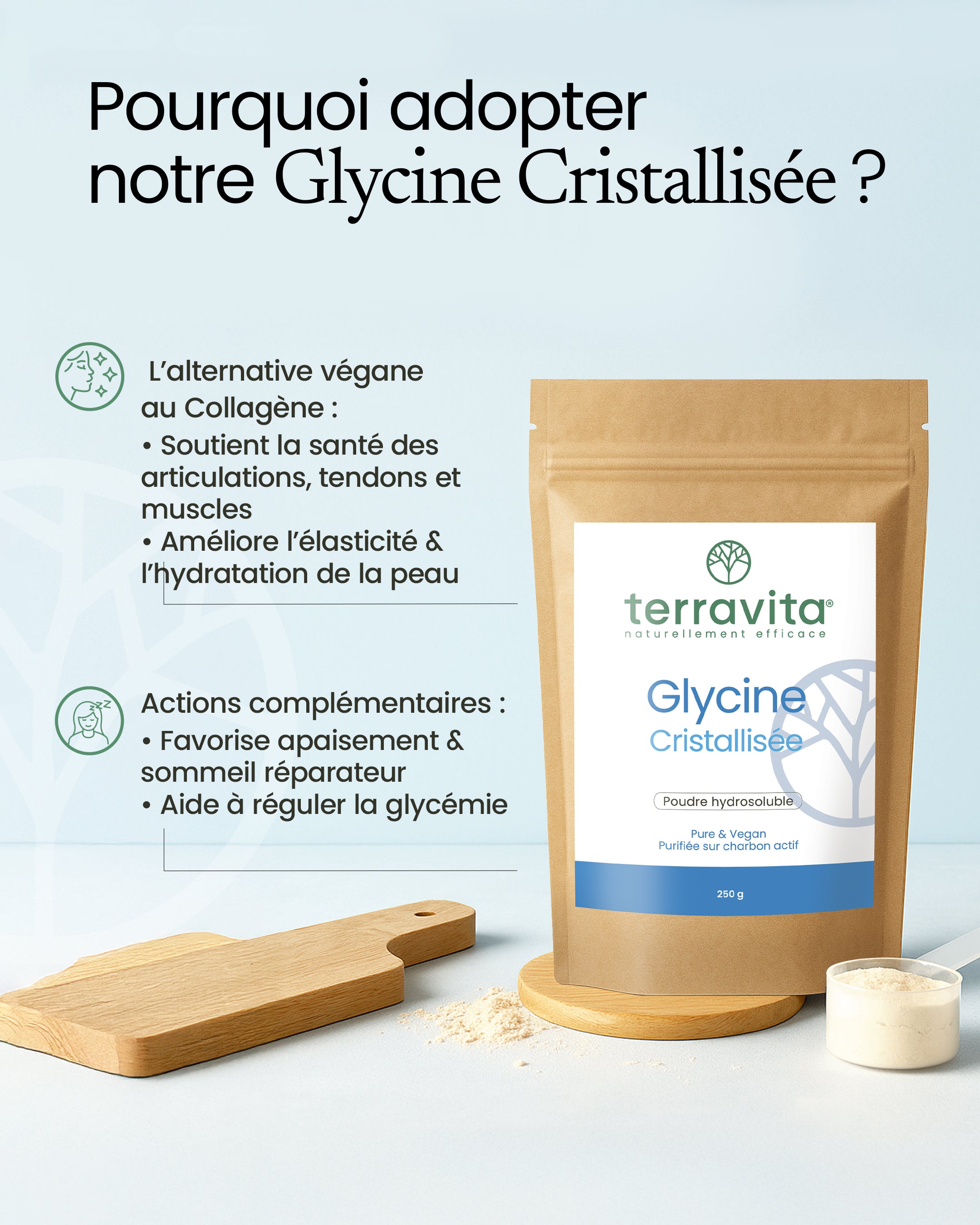 Glycine en poudre