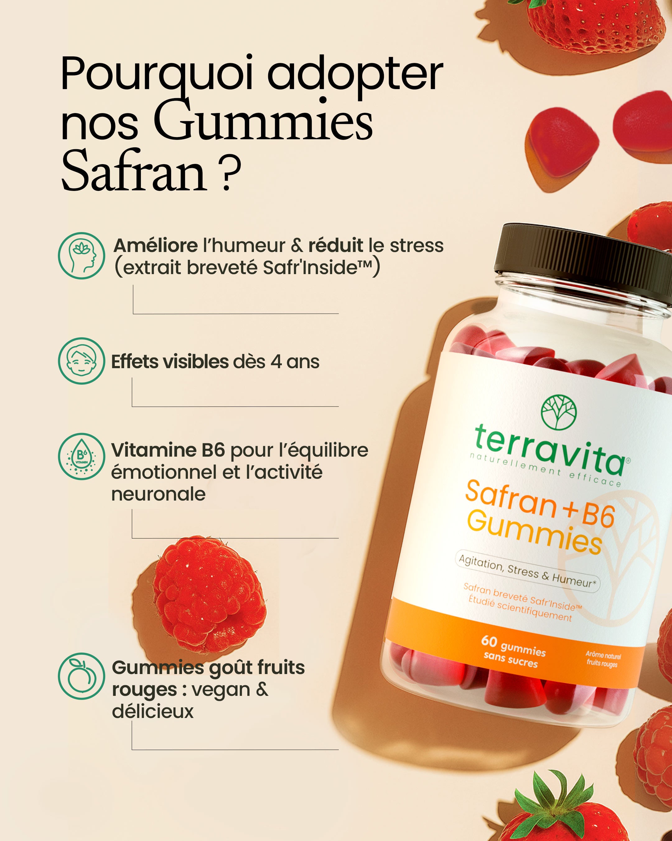 Gummies Safran Affron® + B6, enfant et adulte Stress & Humeur, Avis — free download