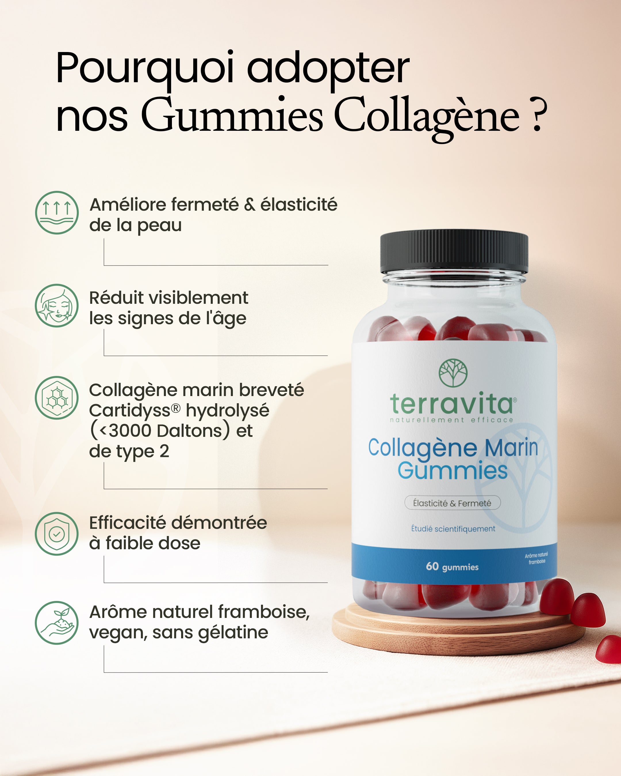 Collagène marin gummies