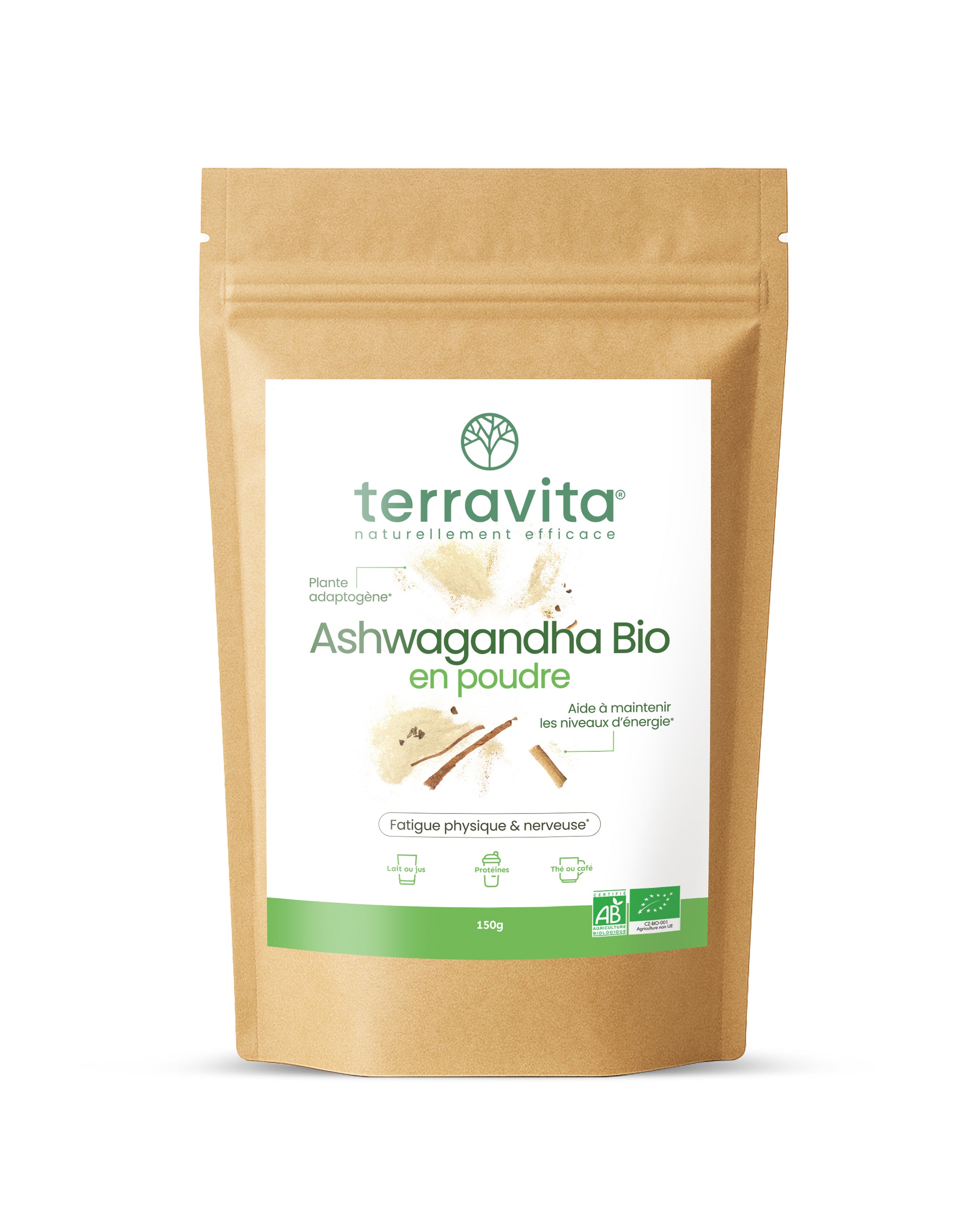 Ashwagandha Bio en poudre