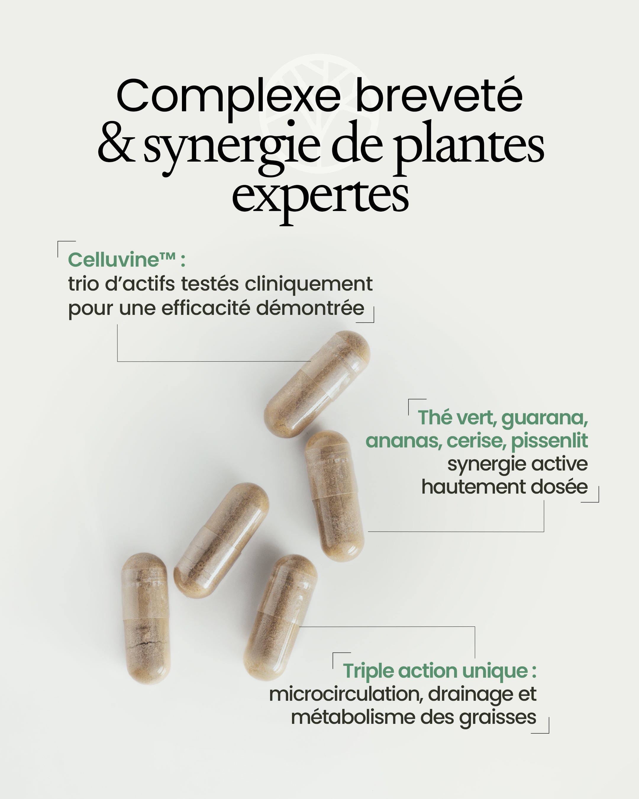 Propriétés de ce complément alimentaire cellulite