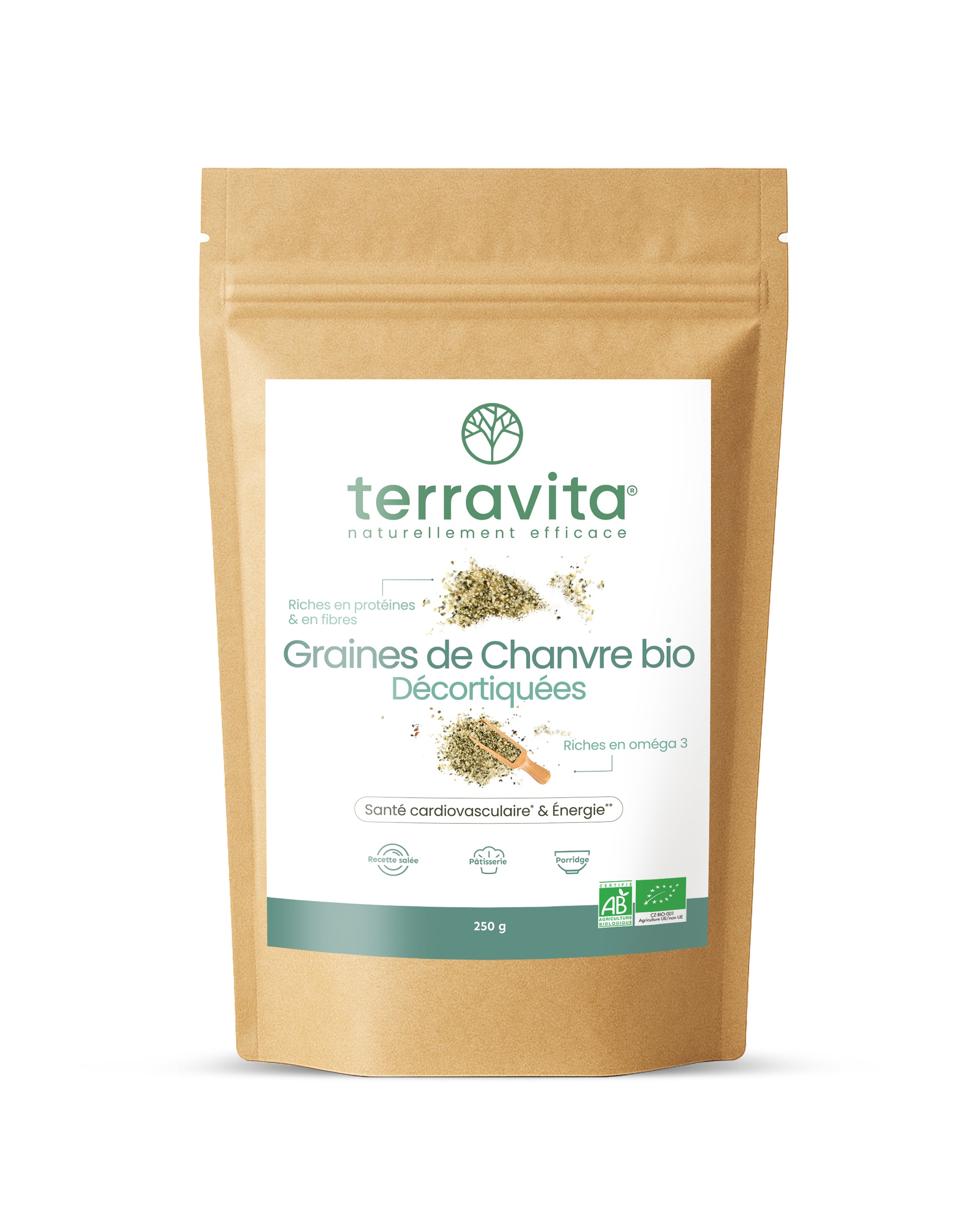 Graines de chanvre Bio