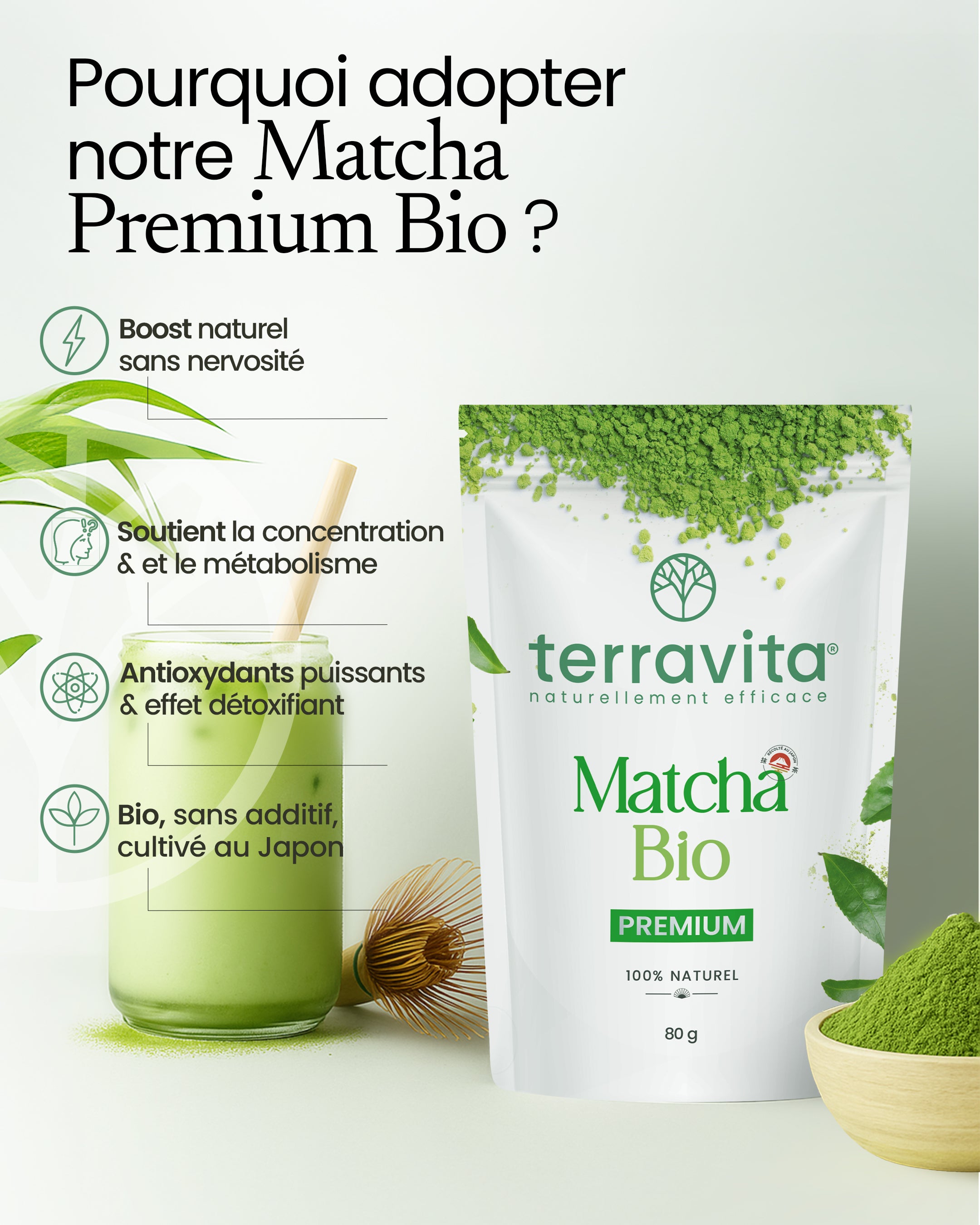 Matcha premium Bio