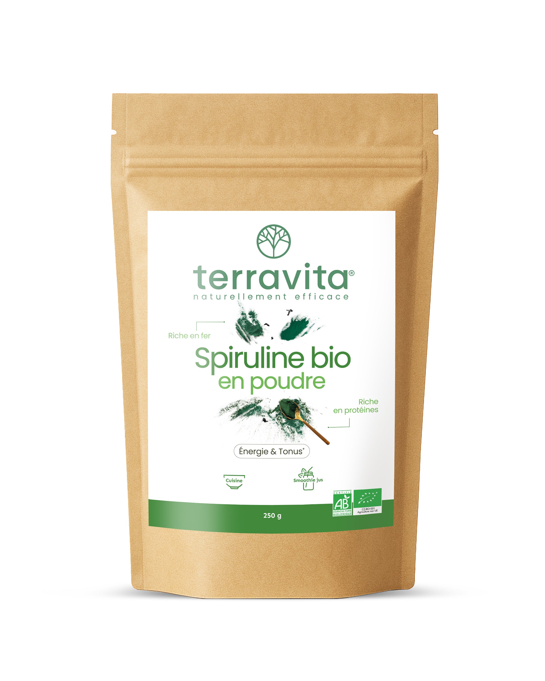 Spiruline Bio en poudre