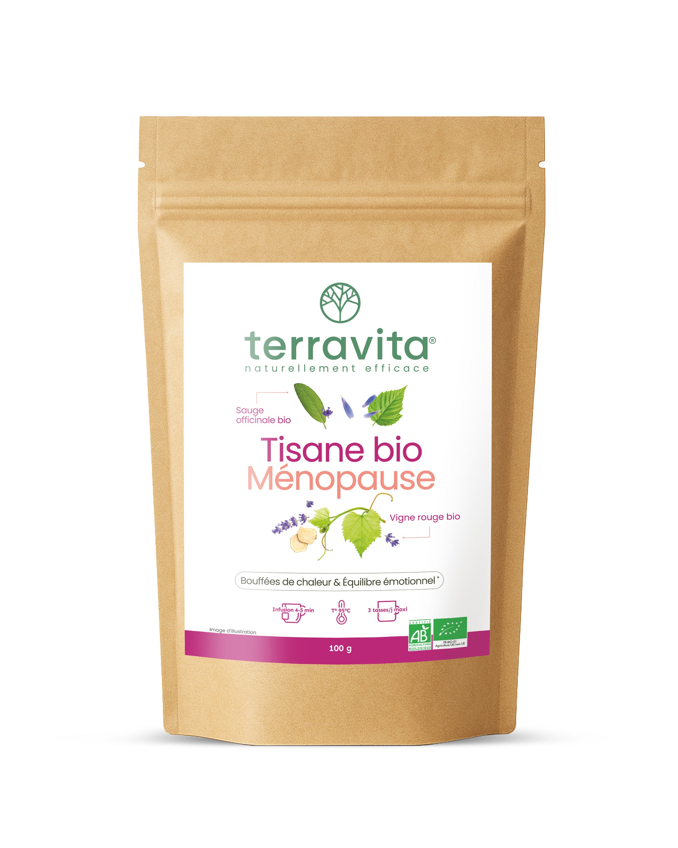 Tisane bio ménopause