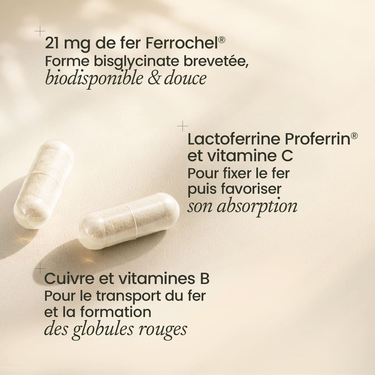 Fer en gélules