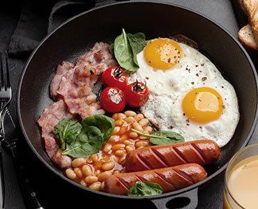 Petit déjeuner protéiné