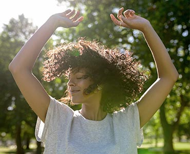 Jeune femme en forme