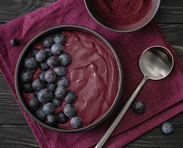 Baie d'acai en smoothie