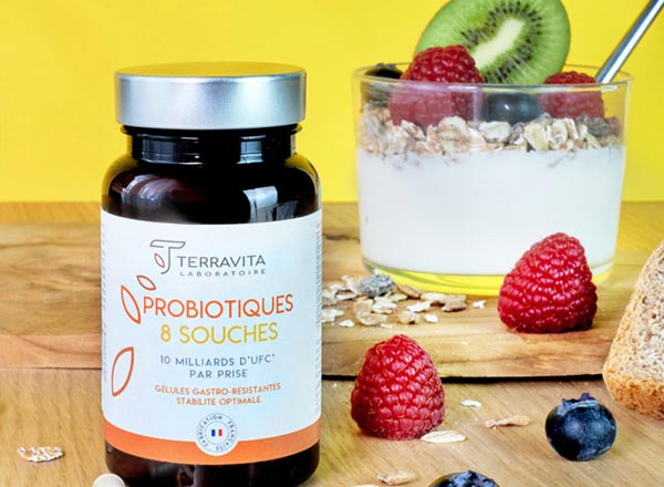 Probiotiques 8 souches de Terravita