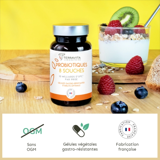 Probiotiques 8 souches