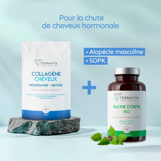 Collagène marin cheveux en poudre