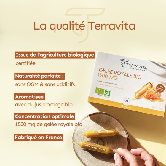 Gelée Royale Bio 1500mg