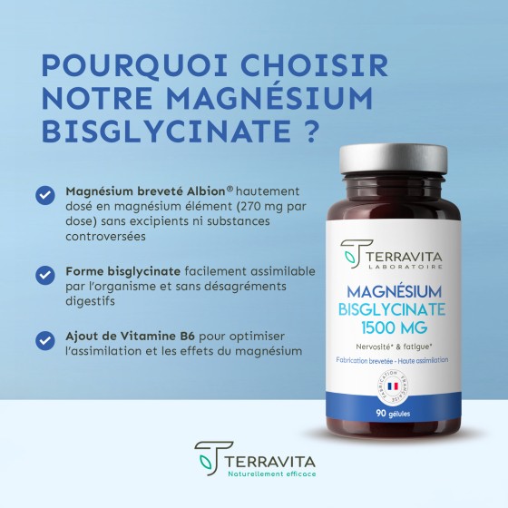 Magnésium Bisglycinate 1500mg