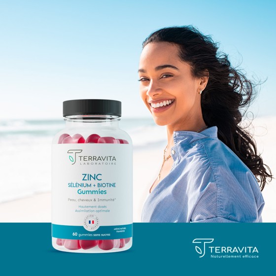 Gummies Zinc, Sélénium & B8