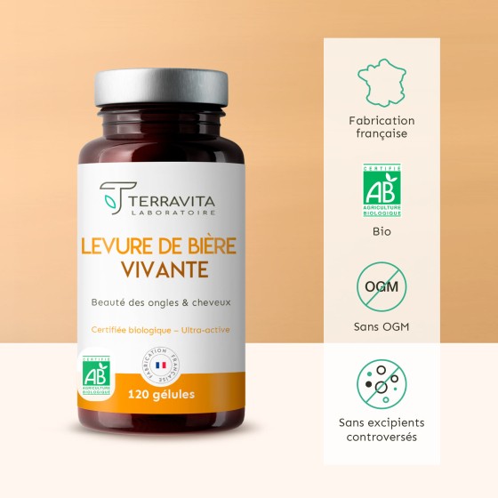 Levure de bière vivante Bio