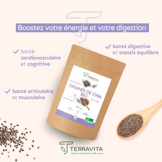 Graines de chia Bio