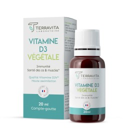 Vitamine D3 végétale - compte goutte