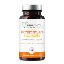 Probiotiques 8 souches Terravita