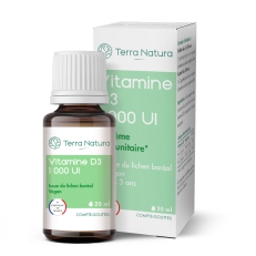 Vitamine D3 végétale - compte goutte