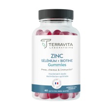 Gummies Zinc, Sélénium & B8