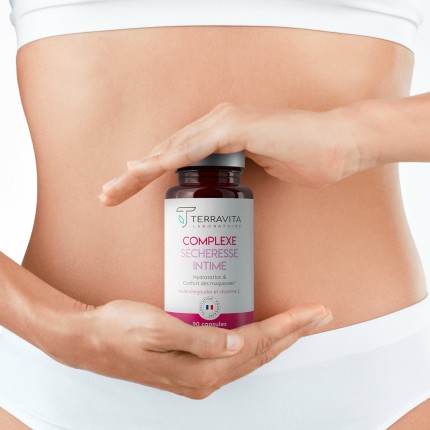 complexe sècheresse intime pour les femmes ménopausées, stréssées, avec déséquilibre hormonal, en post partum