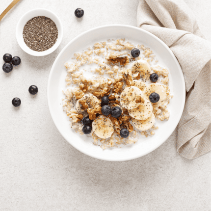 porridge bio cacao banane