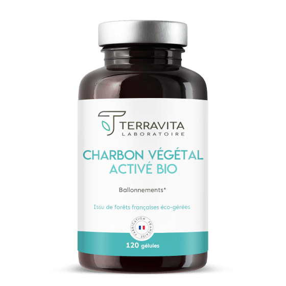 charbon végétal activé bio