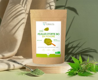 ortie bio  en poudre
