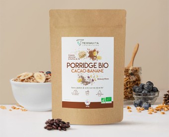 Porridge Bio Cacao-Banane