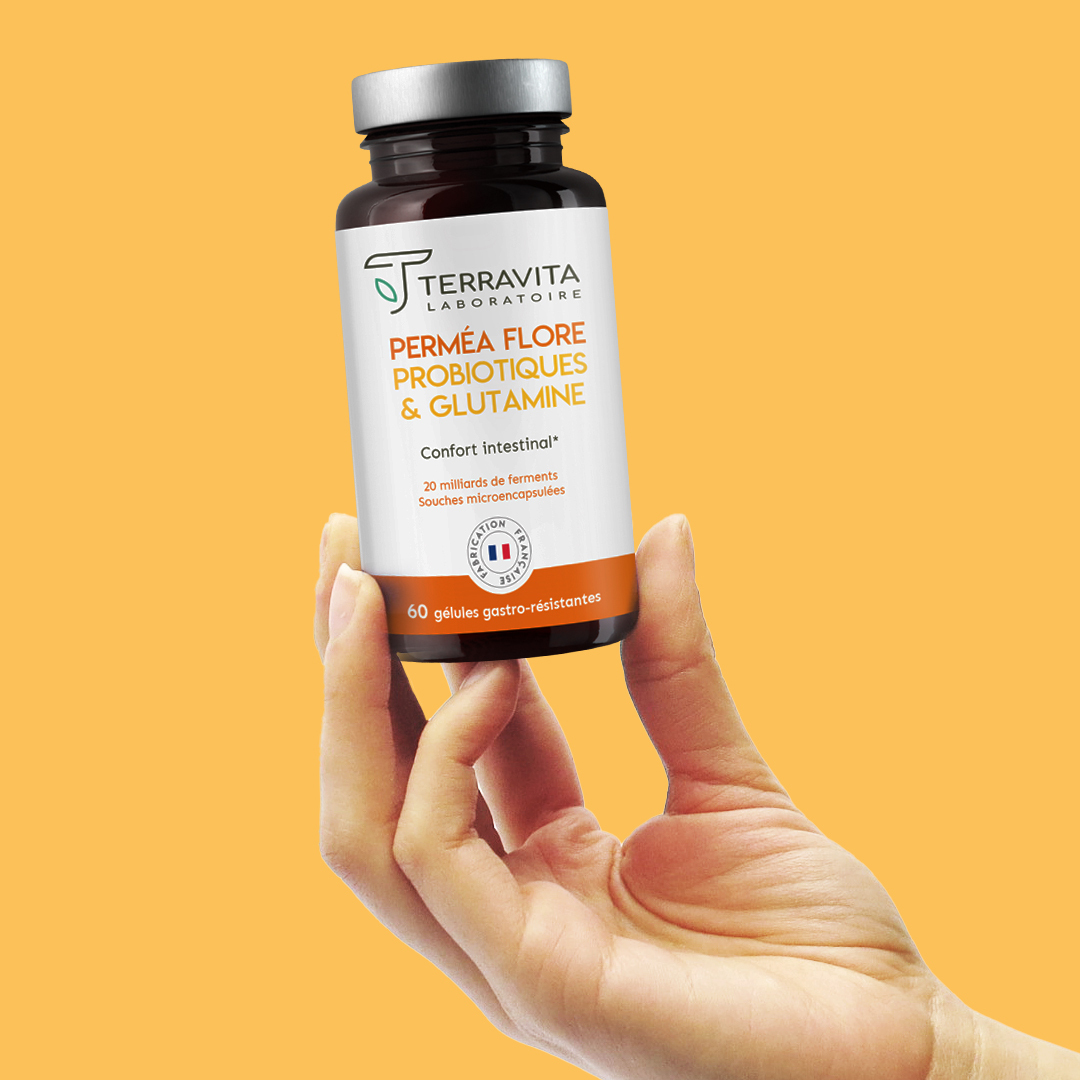 perméaflore probiotiques et glutamine